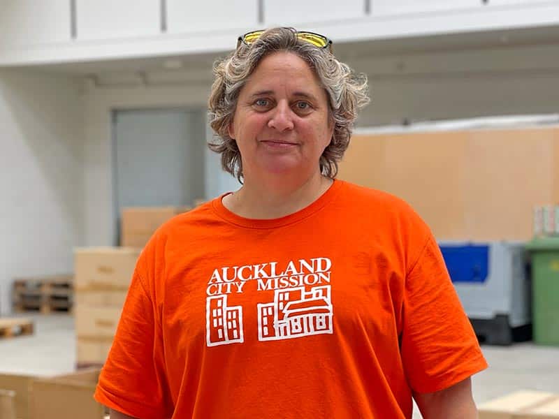 auckland city mission volunteer at cassidy office