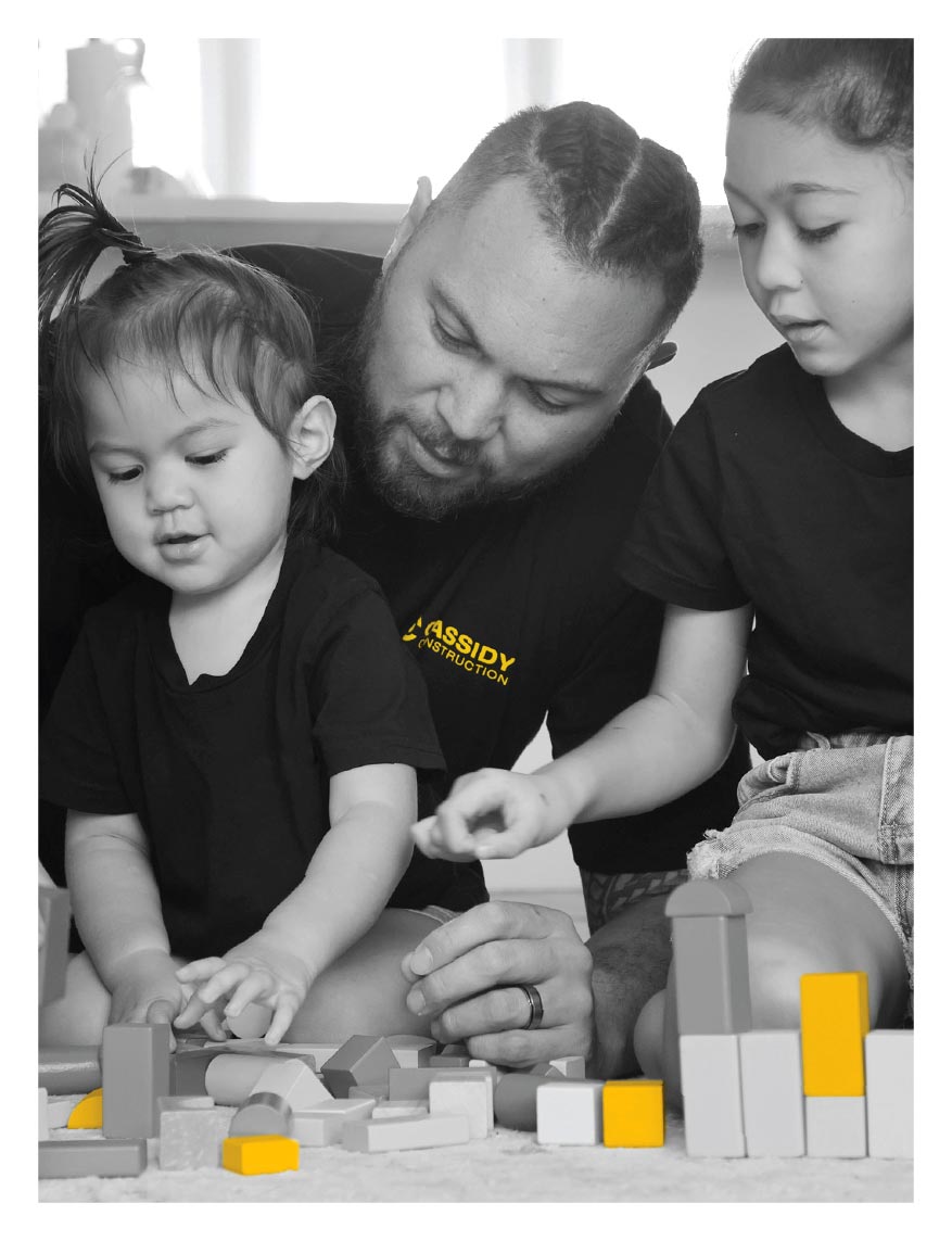 building blocks with cassidy construction whānau