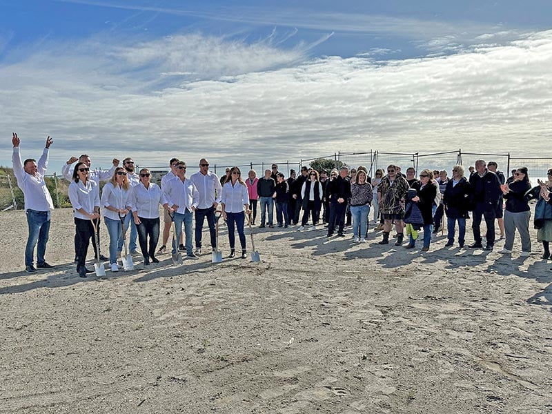 pukehina surf rescue clubhouse breaking ground ceremony