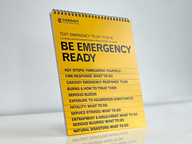 Be Emergency Ready Cassidy emergency guide