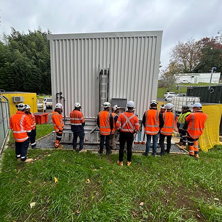 pukekohe water treatment plant site meeting