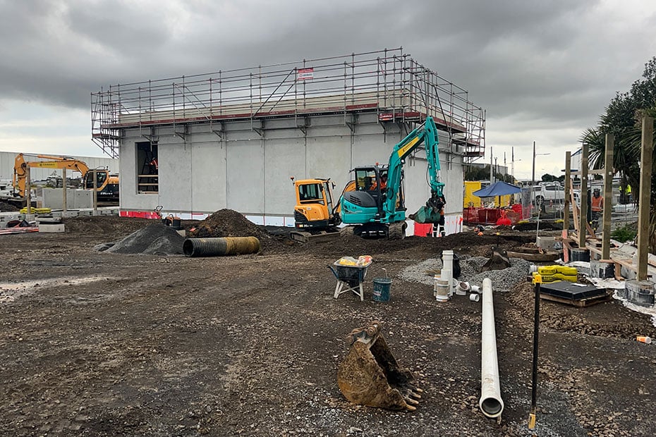 Vector Māngere Switchroom progress