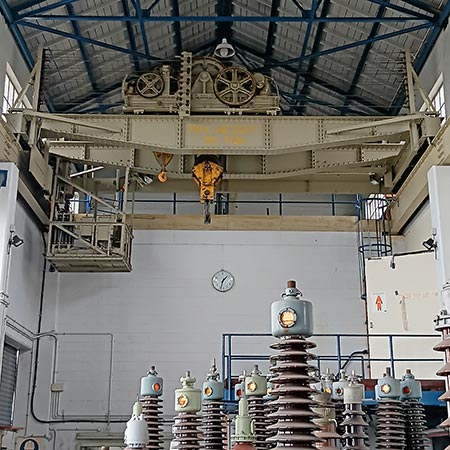 Inside the old control building transpower penrose