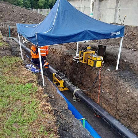 potable water pipework welding