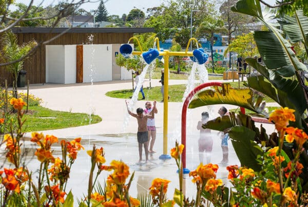 Moana Nui-a-Kiwa splash pad and change rooms