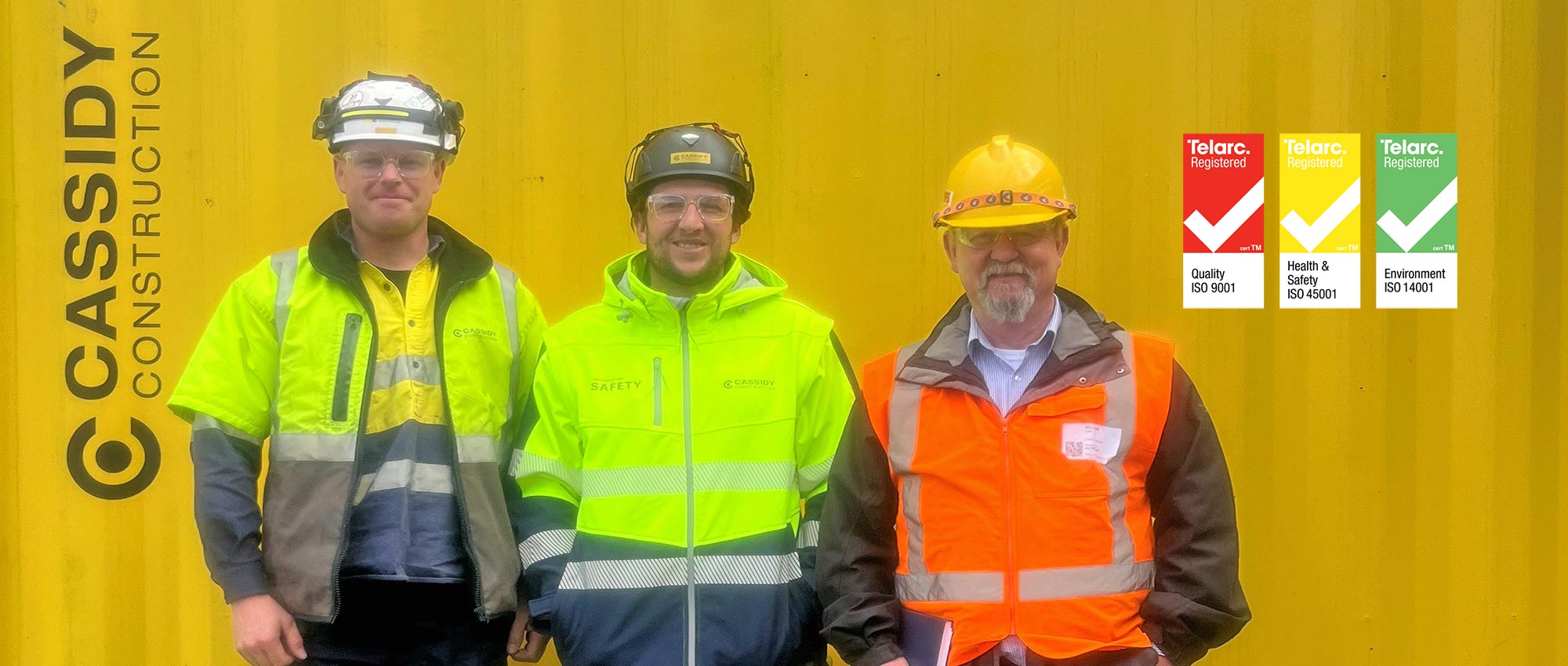 Cassidy Construction aces ISO 9001 Quality certification