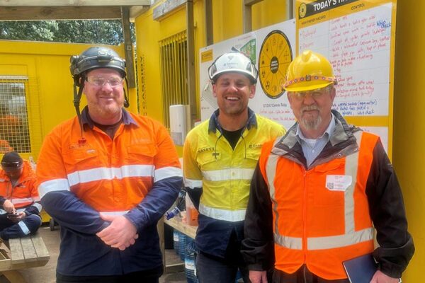 Cassidy Construction team with ISO Quality auditor